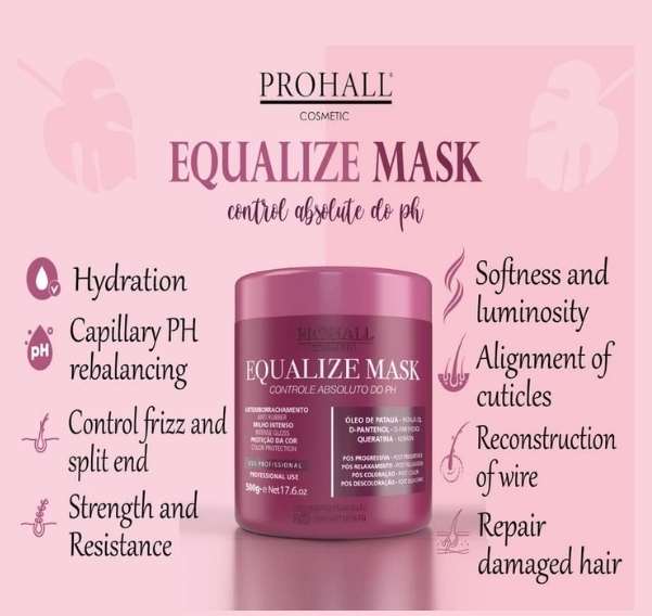 Máscara Neutralizadora Neutralize Mask Prohall 500g