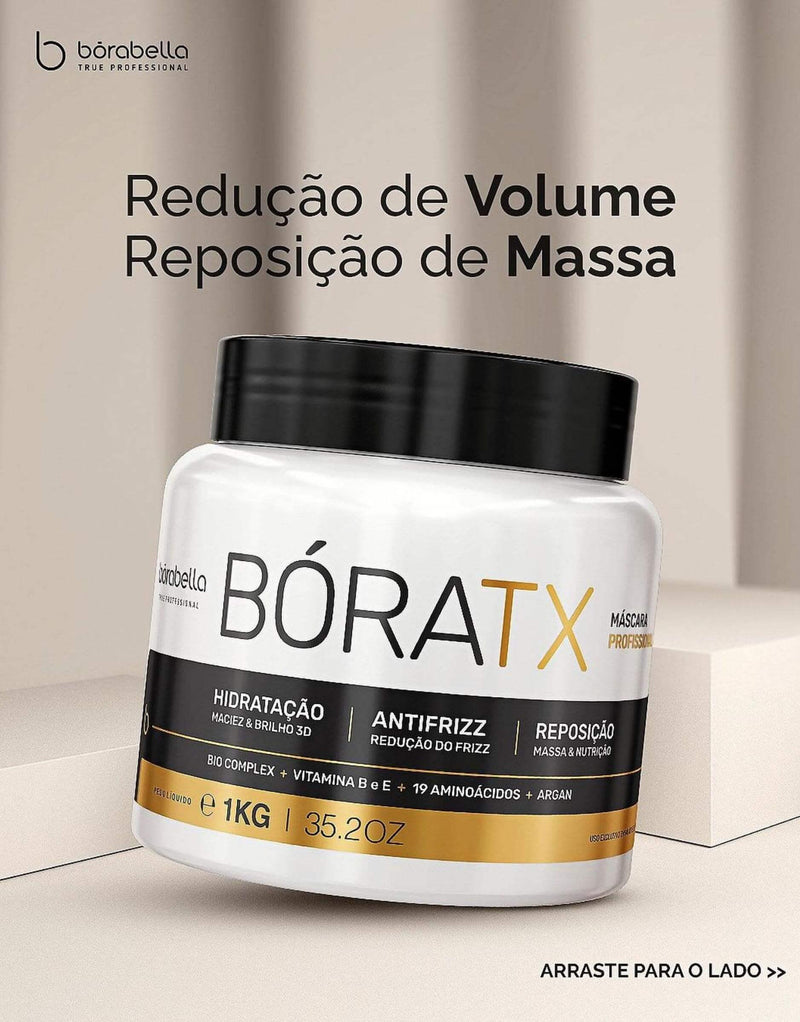 Máscara Capilar Hidratação Boratox Repositor Borabella 1 Kg