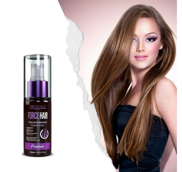 Tônico Anti Queda para Crescimento Acerelado Force Hair Prohall 150ml