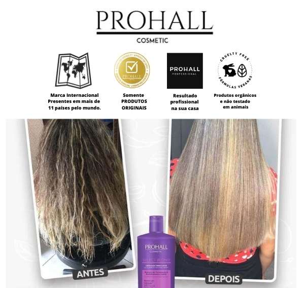 Progressiva Matizadora Sem Formol para Loiras Select Blond Prohall 1L