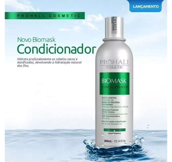 Condicionador para Hidratação Profunda - Biomask Prohall 300ml