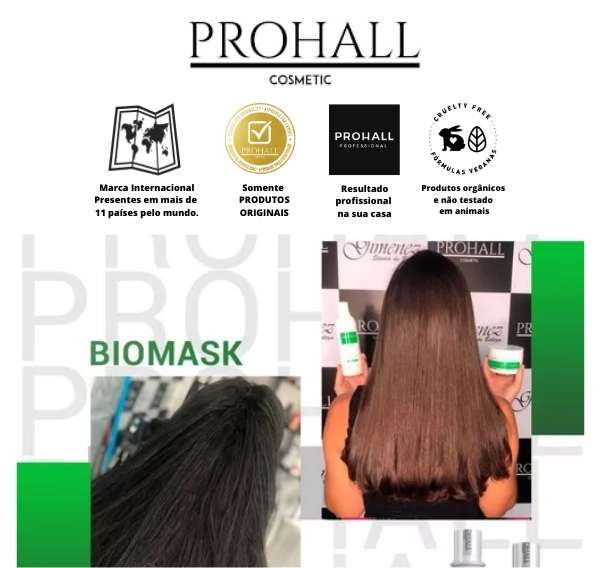 Condicionador para Hidratação Profunda - Biomask Prohall 300ml