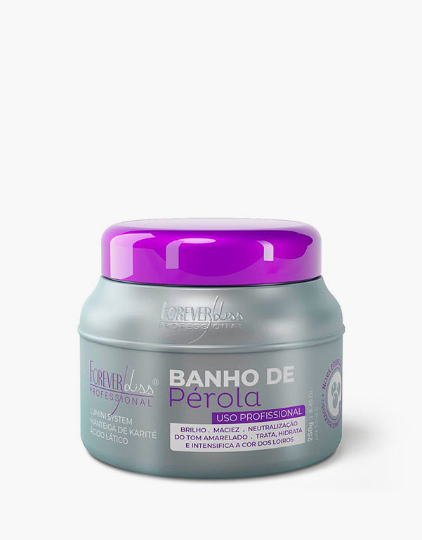 Forever Liss Banho De Pérola Blond Máscara 250 gr - www.tpmdeofertas.com.br