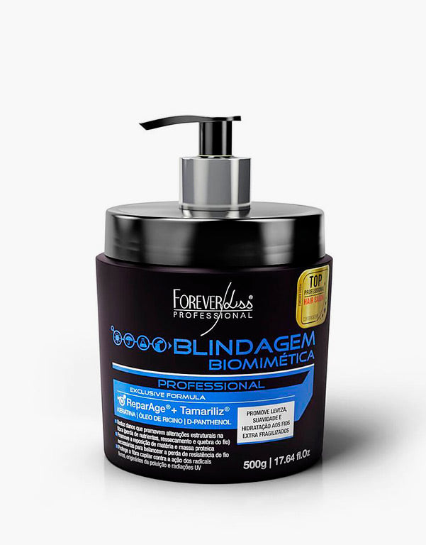 Forever Liss Blindagem Capilar Biomimética Passo Único 500 gr - www.tpmdeofertas.com.br