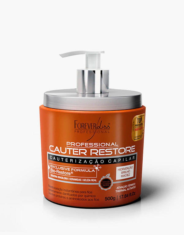 Forever Liss Cauter Restore Passo Único 500 gr - www.tpmdeofertas.com.br