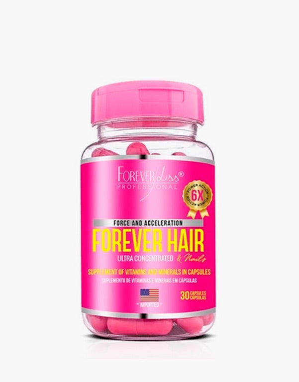 Forever Liss Forever Hair Tratamento 30 Cápsulas 100 gr - www.tpmdeofertas.com.br