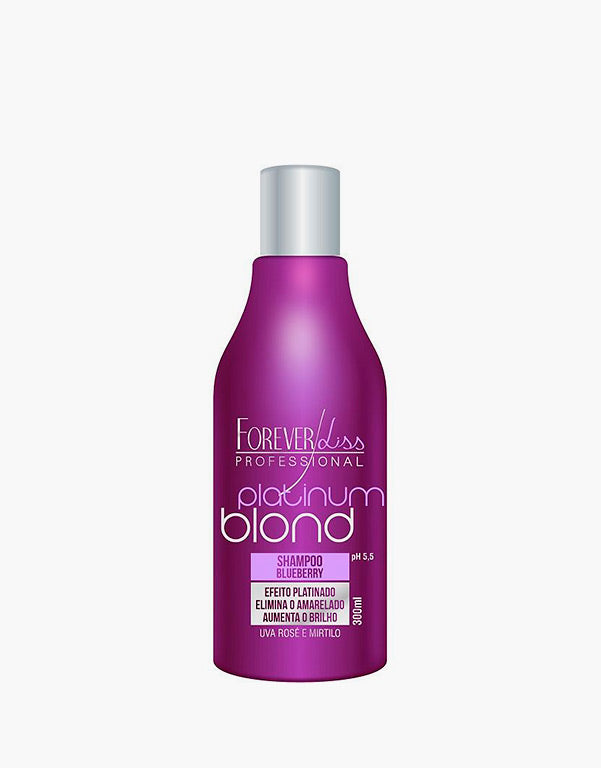 Forever Liss Matizador Platinum Blond Shampoo 300 Ml Tpm De Ofertas