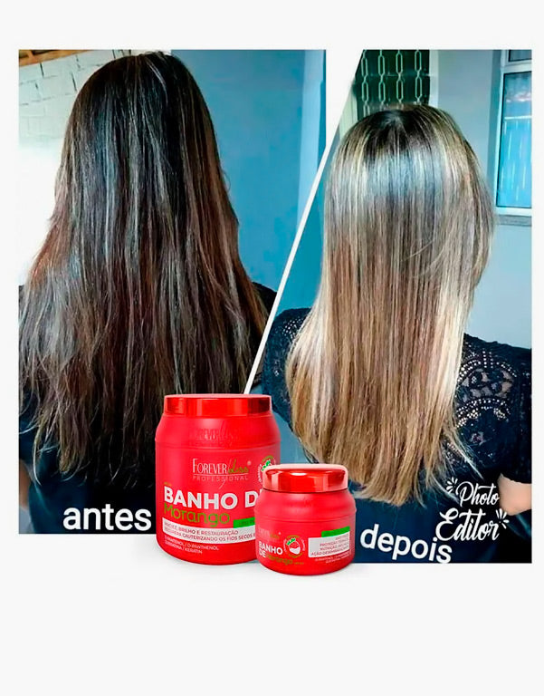 Forever Liss Banho de Verniz Morango Brilho Extremo - www.tpmdeofertas.com.br