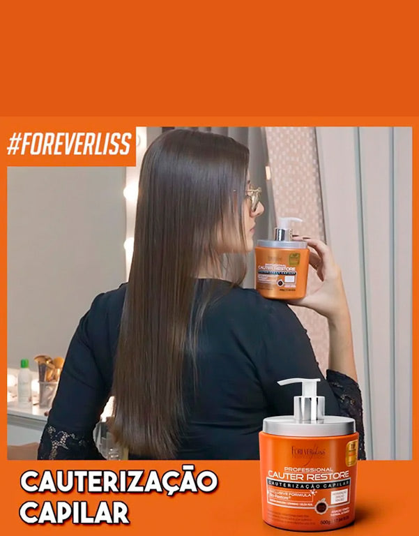 Forever Liss Cauterização Capilar Perfeita - www.tpmdeofertas.com.br