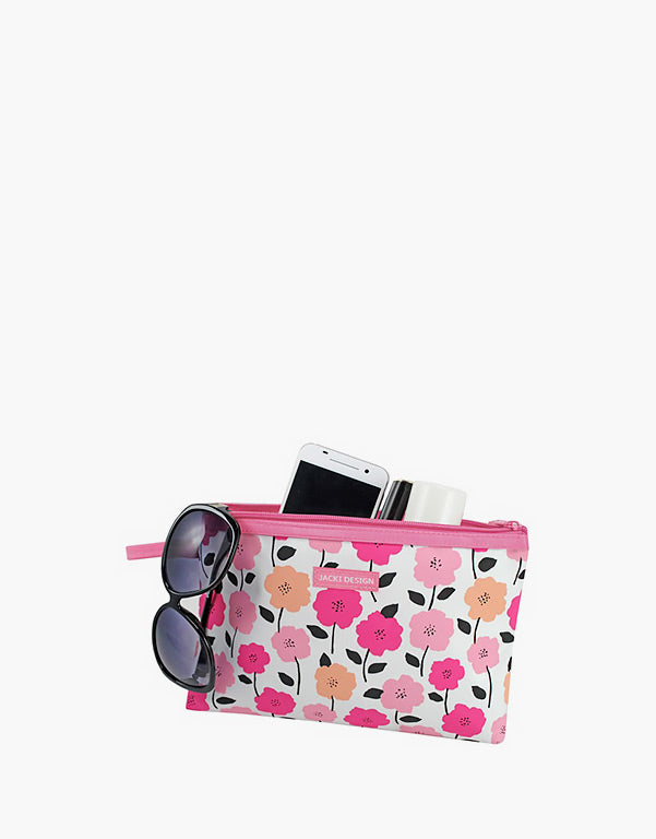 Kit: Necessaire Pink Lover Jacki Design Salmon - www.tpmdeofertas.com.br