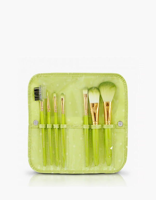 Kit: 07 Pincéis Candy Kiss Verde - www.tpmdeofertas.com.br