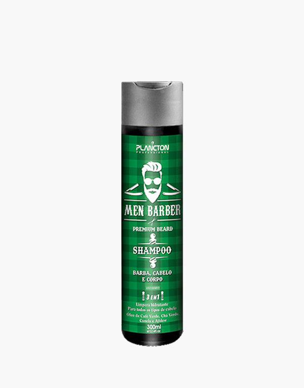 Plancton Men Barber Shampoo 300 ml - www.tpmdeofertas.com.br