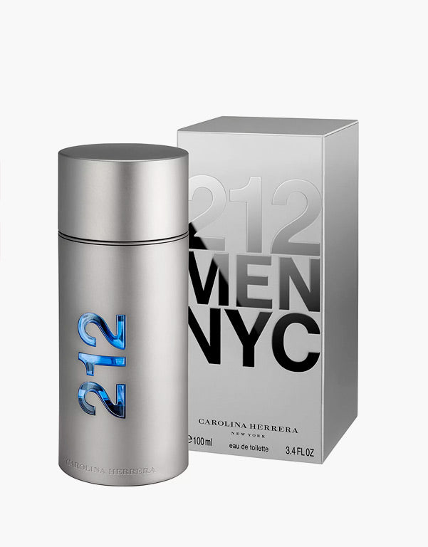 Perfume Masculino Carolina Herrera 212 Men Nyc 100ml - www.tpmdeofertas.com.br