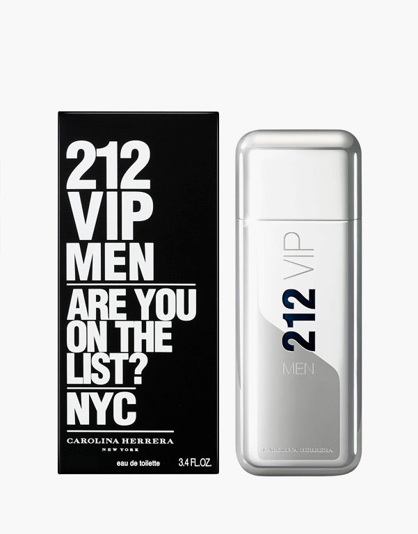 Perfume Masculino Carolina Herrera 212 Vip Men 100ml - www.tpmdeofertas.com.br