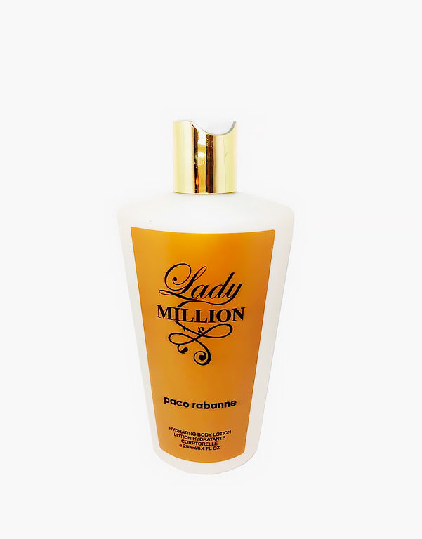 Hidratante Corporal Paco Rabanne Lady Million Cream 250ml - WWW.TPMDEOFERTAS.COM.BR